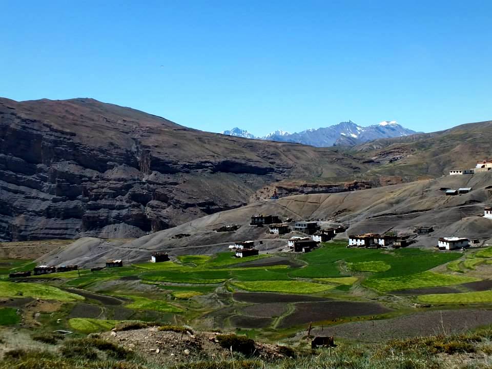 Kibber Village, Kaza, Spiti Valley, Himachal Pradesh