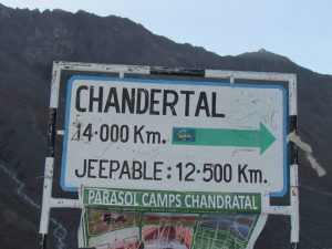 Chandratal, Moonlake, Kaza, Batal, Spiti, Himachal Pradesh